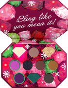 NYX Professional Makeup Xmas Bling The Halls Paleta ochi umbre cu 10 nuante 10x0.6 g