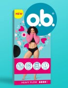 o.b. Classic XL/XXL chiloți menstruali în caz de menstruație puternică mărime XL/XXL 1 buc