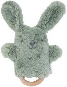 O.B Designs Bunny Soft Rattle Toy jucărie de pluș cu zornăitoare Sage 3m+ 1 buc