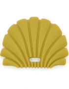 O.B Designs Shell Teether jucărie pentru dentiție Gold 3m+ 1 buc