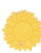 O.B Designs Sunflower Teether jucărie pentru dentiție Lemon 3m+ 1 buc