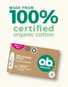 o.b. Organic Mini tampoane 16 buc