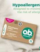 o.b. Organic Mini tampoane 16 buc