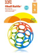 Oball Classic Easy-Grasp Toy jucarie pentru nou-nascuti si copii color mix 1 buc