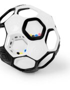 Oball Rattle Goals™ minge senzorială Black & White 0m+ 1 buc