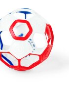Oball Rattle Goals™ minge senzorială Red White & Blue 0m+ 1 buc