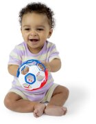 Oball Rattle Goals™ minge senzorială Red White & Blue 0m+ 1 buc