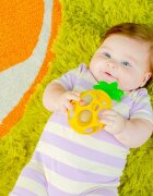 Oball Teether My Own™ jucărie pentru dentiție Pineapple 1 buc