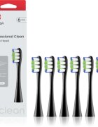 Oclean Professional Clean P1C5 capete de schimb Negru 6 buc