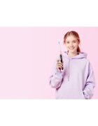 Oclean X Kids Set periuta de dinti cu ultrasunete pentru copii cu trusă de călătorie Pink 1 buc