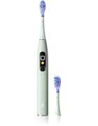Oclean X Ultra 20 periuta de dinti cu ultrasunete + 2 capete de schimb Green 1 buc