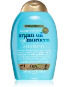 OGX Argan Oil Of Morocco Extra Strenght sampon reparator pentru par fragil foarte deteriorat 385 ml