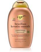 OGX Brazilian Keratin Smooth balsam cu efect de netezire pentru un par stralucitor si catifelat 385 ml