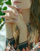 OHORA Gel Nail Sticker N Afterglow folii autocolante pentru unghii culoare ND-196 30 buc