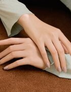 OHORA Gel Nail Sticker N Cream Beige folii autocolante pentru unghii culoare NB-075 1 buc
