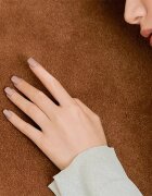OHORA Gel Nail Sticker N Cream Beige folii autocolante pentru unghii culoare NB-075 1 buc