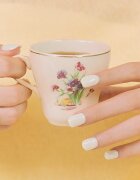 OHORA Gel Nail Sticker N Cream Cotton folii autocolante pentru unghii culoare NB-076 1 buc
