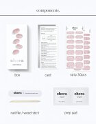 OHORA Gel Nail Sticker N Pixie Dust folii autocolante pentru unghii culoare NB-020 buc