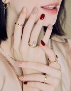 OHORA Gel Nail Sticker N Rosewood folii autocolante pentru unghii culoare ND-047 1 buc
