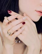OHORA Gel Nail Sticker N Rosewood folii autocolante pentru unghii culoare ND-047 1 buc