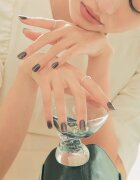 OHORA Gel Nail Sticker N Tint Black folii autocolante pentru unghii culoare NB-068 1 buc
