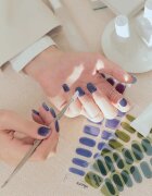OHORA Gel Nail Sticker N Tint Bluesy folii autocolante pentru unghii culoare NB-083 1 buc