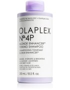 Olaplex N°4P Blond Enhancer Toning Shampoo sampon tonifiant cu violete neutralizeaza tonurile de galben 250 ml