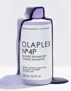 Olaplex N°4P Blond Enhancer Toning Shampoo sampon tonifiant cu violete neutralizeaza tonurile de galben 250 ml