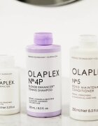 Olaplex N°4P Blond Enhancer Toning Shampoo sampon tonifiant cu violete neutralizeaza tonurile de galben 250 ml