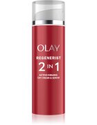 Olay Regenerist 2 in 1 Day Cream & Serum cremă de zi și ser cu efect de fermitate antirid 2in1 50 ml