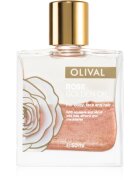 Olival Rose Gold ulei cu sclipici pentru față corp și păr 50 ml