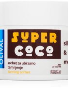 Olival SUPER Coco sorbet hidratant pentru piele pentru accelerarea bronzului 100 ml