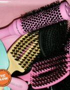 Olivia Garden Club The Glow Blowout Ceramic Round Brush Pink perie rotundă pentru păr S 1 buc