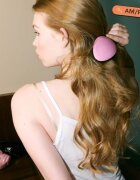 Olivia Garden Club The Reset Detangling&Shine Hairbrush perie de tip paletă cu sac Pink 1 buc