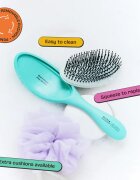 Olivia Garden Club The Reset Wet&Curly Detangling Hairbrush perie de tip paletă cu sac Mint 1 buc