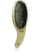 Olivia Garden Expert CURVE Board&Nylon Gold perie de par cu peri de nailon și de mistreț 1 buc
