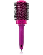 Olivia Garden Expert Shine Hot Pink perie cu ventilatie pentru păr lung 55 mm 1 buc