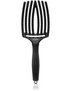 Olivia Garden Fingerbrush Boar & Nylon perie de par cu peri de nailon și de mistreț Full Black L 1 buc