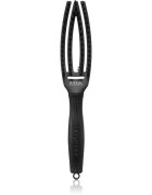 Olivia Garden Fingerbrush Boar & Nylon perie de par cu peri de nailon și de mistreț Full Black S 1 buc