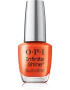OPI The new cons Infinity Shine lac de unghii culoare Shock Em Orange 15 ml