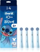 Oral-B iO Kids Disney Stitch capete de schimb pentru periuta de dinti pentru copii de la vârsta de 6 ani 4 buc
