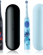 Oral-B iO Kids Marvel Spiderman & Disney Stich set de 2 periuțe de dinți pentru copii