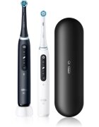Oral-B iO5 periuta de dinti electrica cu sac DUO Black & White 2 buc