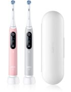 Oral-B iO6 Connected Coach periuta de dinti electrica cu sac pachet duo 2 buc