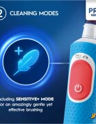 Oral-B PRO Kids 3+ Spiderman periuta de dinti electrica cu sac pentru copii 1 buc