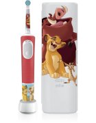Oral-B PRO Kids 3+ The Lion King periuta de dinti electrica cu sac pentru copii 1 buc