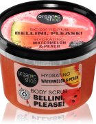 Organic Shop Bellini please! exfoliant de corp hidratant parfum watermelon & peach 250 ml