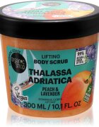 Organic Shop Body Scrub Thalassa Adriatica exfoliant pentru corp cu efect lifting parfum Peach & Lavender 300 ml