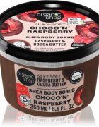 Organic Shop Choco'n'Raspberry exfoliant delicat pentru corp unt de shea 250 ml