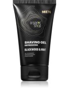 Organic Shop Men Blackwood & Mint gel pentru bărbierit cu efect revigorant 150 ml